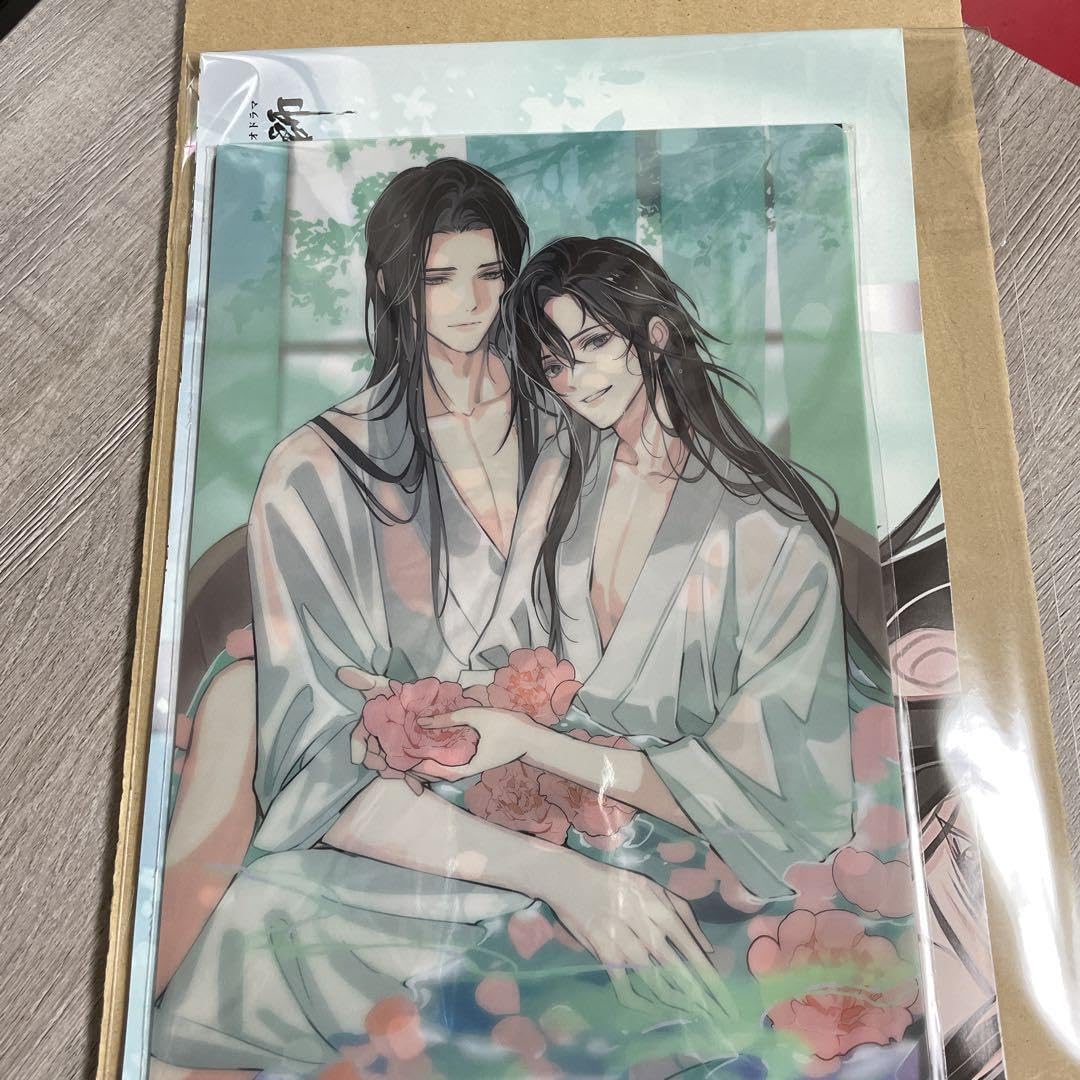 魔道祖師 Pash雑誌 ポストカード．ポスター．クリアファイルフルセット 魔道祖師 PASH 2025年1月号 2024年10月号 状態は説明文にて
